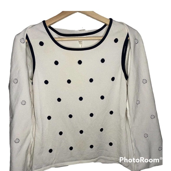 Escada Polka Dot Cardigan 2 Piece Set. US 6 - Picture 3 of 10
